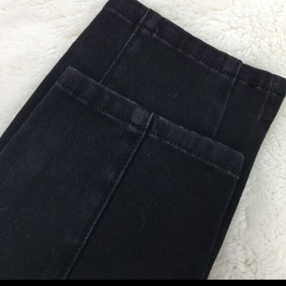 Pilcro  Black High-rise Denim Leggings Sz 27 - Picture 8 of 8